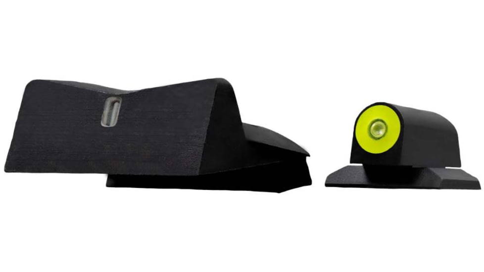 XS Sight Systems DXT2 Big Dot Sight, Yellow, Kimber 1911 Custom 5in/Ultra Carry, KB-0006S-5Y