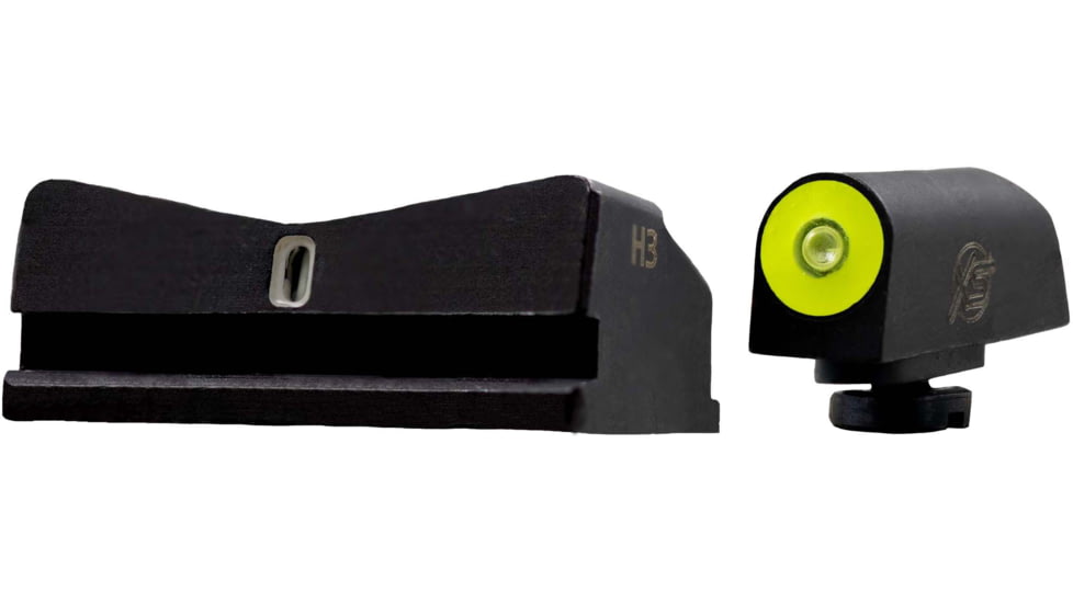 XS Sight Systems DXT2 Big Dot Sight, Yellow, Walther CCP/PPS/PPS M2 9/40, WT-0006S-5Y