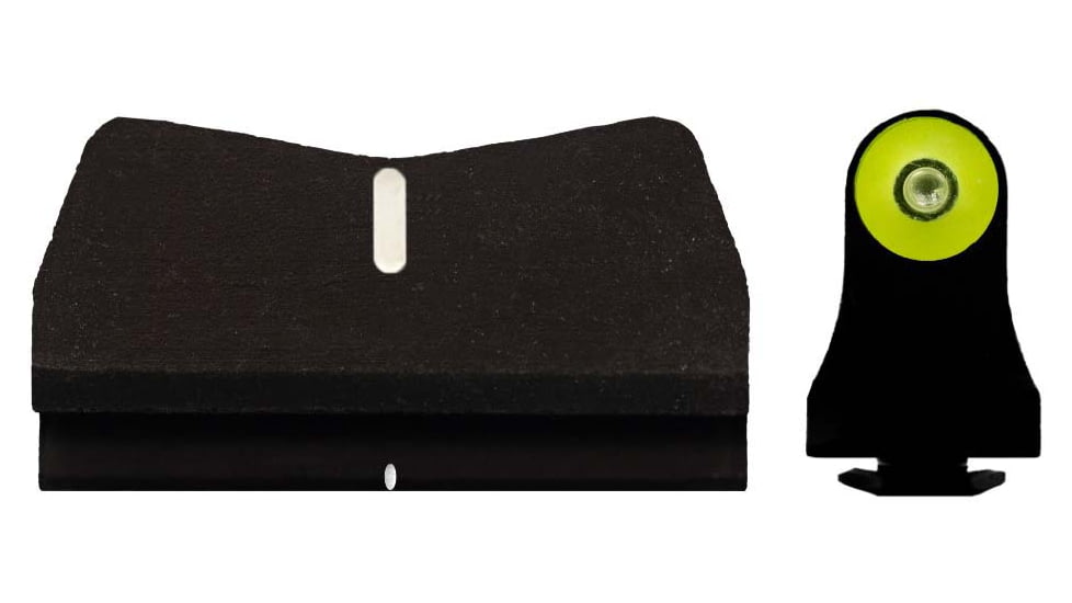 XS Sight Systems DXW2 Big Dot Sight, Yellow Suppressor Hight, Glock 17/19/22-24/26/27/31-36/38, GL-0015P-3Y