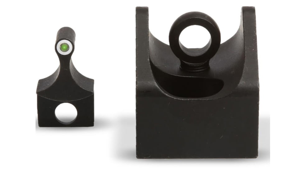 XS Sight Systems Ghost Ring Rear &amp; Standard Dot Tritium Front, HK 91,93,94 MP5, Matte Black, Standard, HK-1011-4