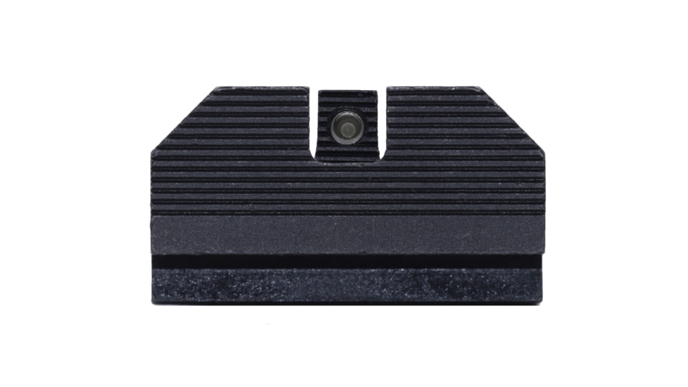 XS Sight Systems Minimalist OR Square-Notch Tritium Pistol Sight, Glock 17/19/22/24, Front/Rear, Black, Orange, GL-M201P-4