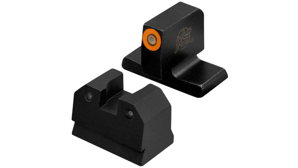 XS Sight Systems R3D Night Sights for HK VP9 OR Supressor, Orange, HK-R022P-6N