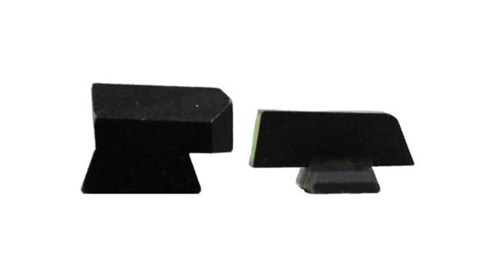 XS Sight Systems R3D Night Sights, Tritium, Green, Sig Sauer, Black, SI-R015P-6G
