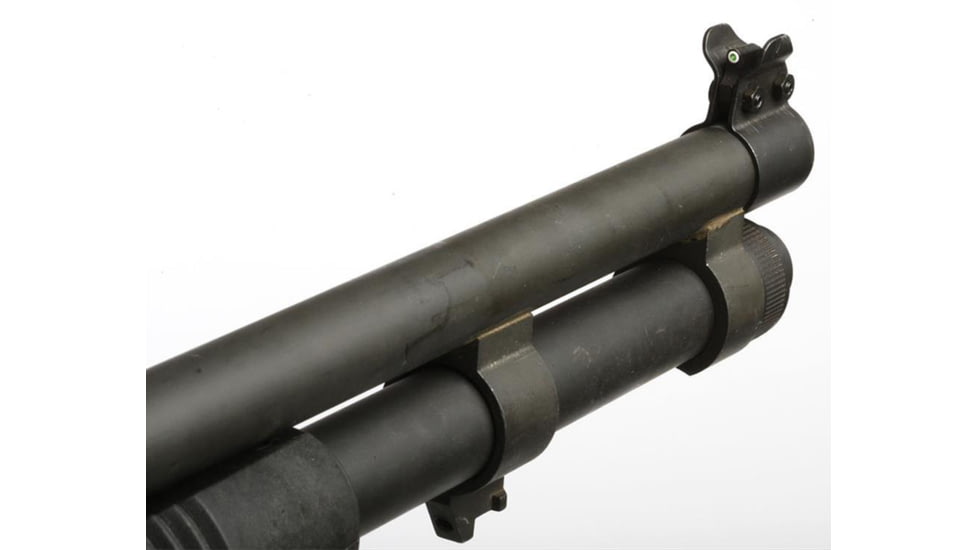 XS Sight Systems Winged Ghost Ring w/Banded Standard Dot Tritium Front Sight, Mossberg 500, 590, Std Bbl, Matte Black, Standard, MB-1002-4