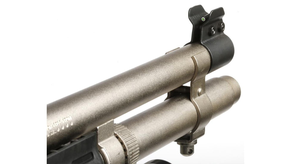 XS Sight Systems Winged Ghost Ring w/Banded Standard Dot Tritium Front Sight, Mossberg 500, 590, Std Bbl, Matte Black, Standard, MB-1002-4