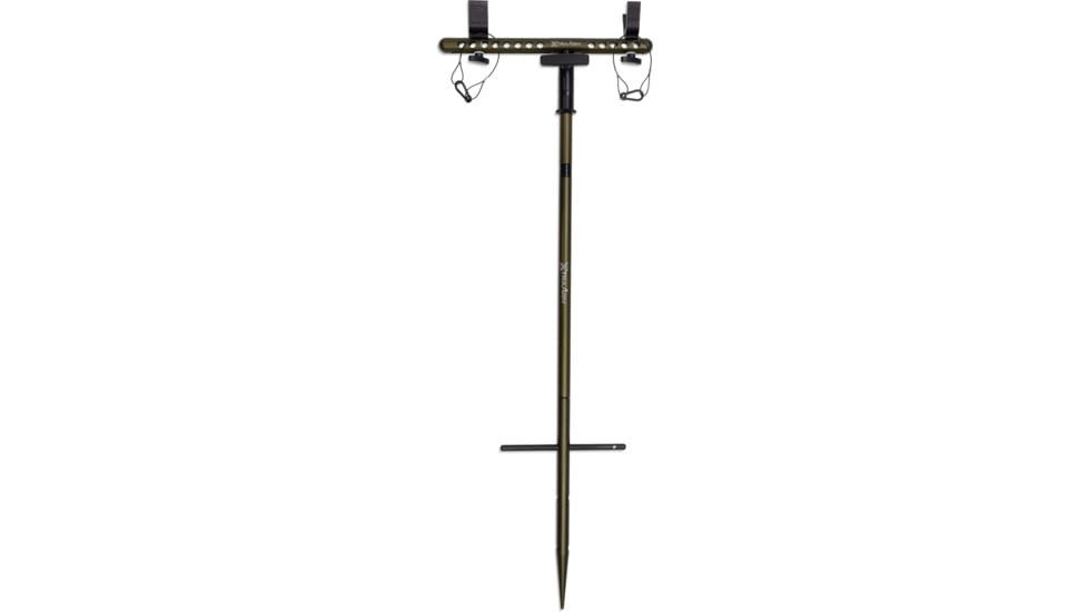 XtraArm Solo Shooting Stick w/ Double Yoke, Black, XTRA-SSSDY
