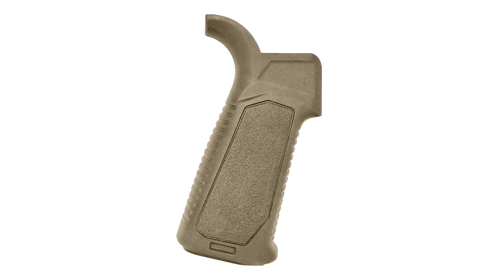 XTS 501NK 15 Degrees Rubberized AR-15, AR-10 AR Grip, Tan/Flat Dark Earth, XTS-501TNK