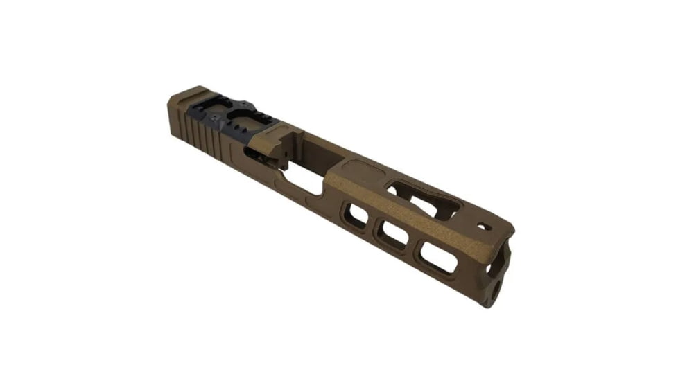 XTS Large Windows Glock 19 RMR Cut Slide, Bronze, G19-SLD1BR