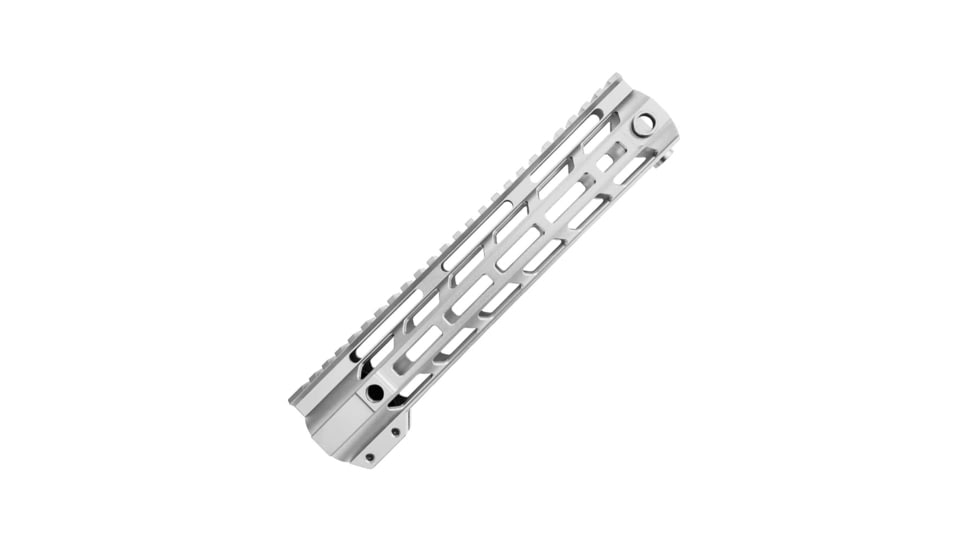 XTS AR-15 M-Lok Rail, 10 in, Silver, XTS-ADZ10-SL