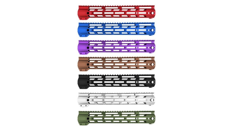 XTS AR-15 M-Lok Rail, 12 in, OD Green, XTS-ADZ12-OD