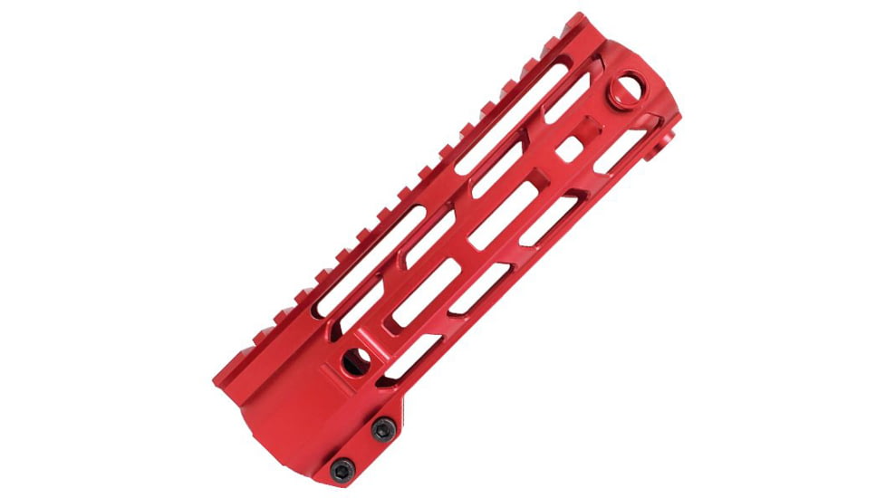XTS AR-15 M-Lok Rail, 7 in, Red, XTS-ADZ07-RD