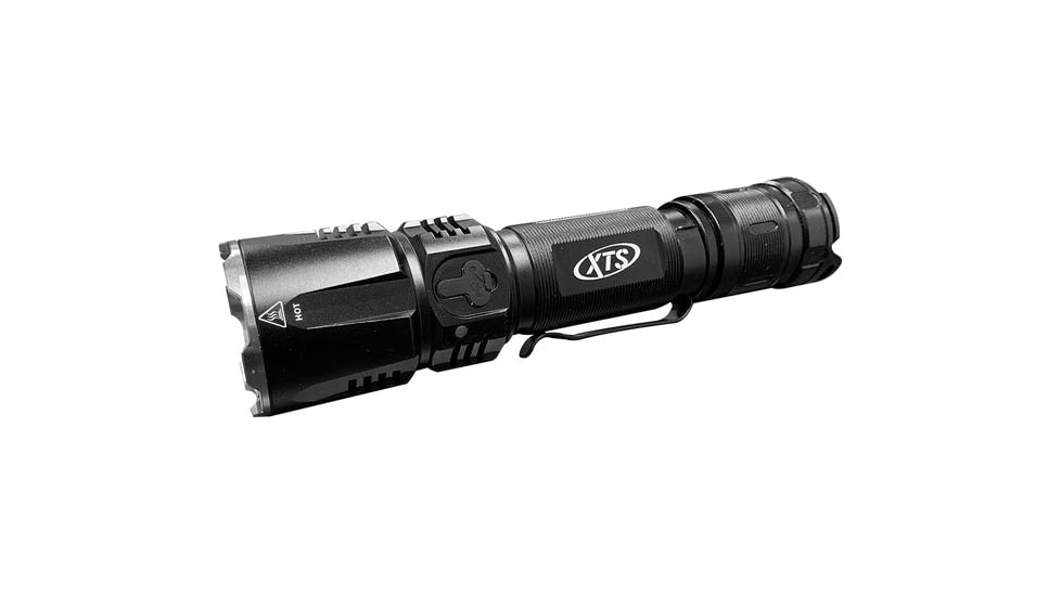 XTS Tactical Flashlight 1800 Lumens, Black, XT-26