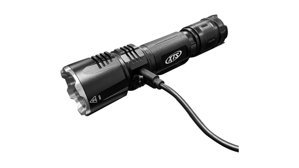 XTS Tactical Flashlight 1800 Lumens, Black, XT-26