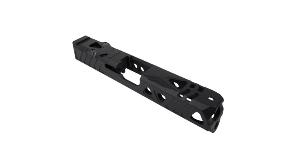 XTS Triangle Windows Glock 19 RMR Cut Slide, Black, G19-SLD2BK