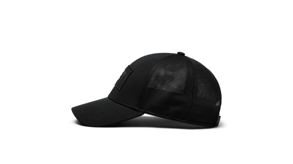 Yeti Core Patch Trucker Hat Black on Black, Black, One Size, 21023005558