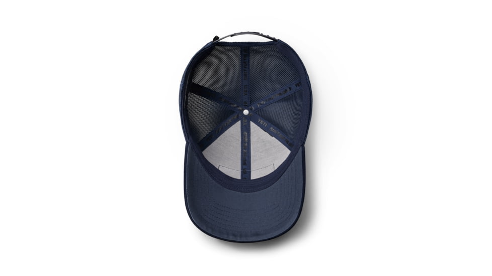 Yeti Core Patch Trucker Hat Navy on Navy, Navy, One Size, 21023005559