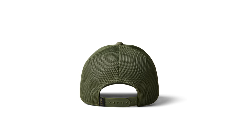 Yeti Core Patch Trucker Hat Olive on Olive, Olive, One Size, 21023005561