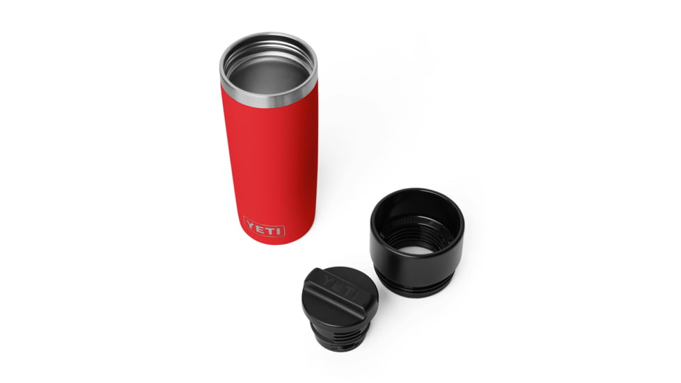 Yeti Rambler 16 oz Travel Bottle, Rescue Red, 21071502956