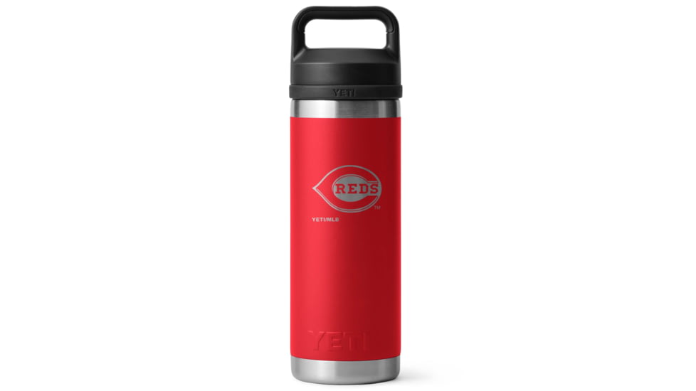 Yeti Rambler 18 oz Water Bottle with Chug Cap - NCAA Cincinnati, Rescue Red, 28100006794