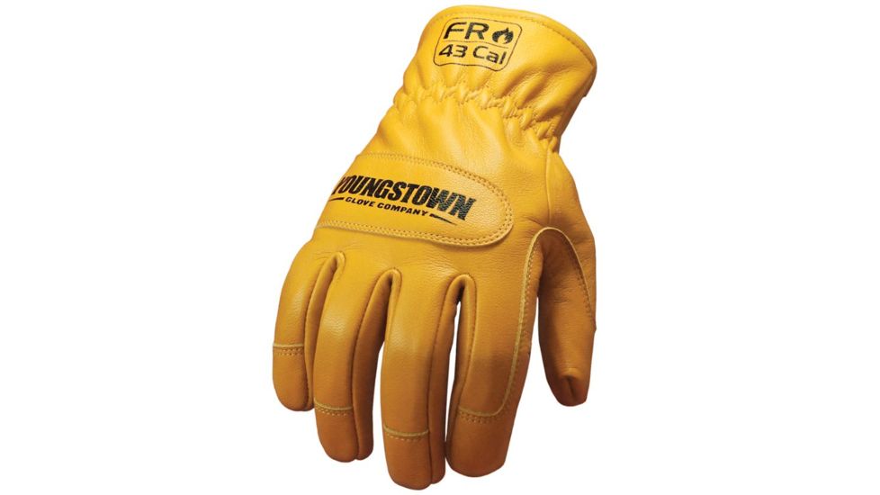 Youngstown Glove Company FR Ground Glove Lined w/ Kevlar, Tan, 3XL 12-3365-60-3XL