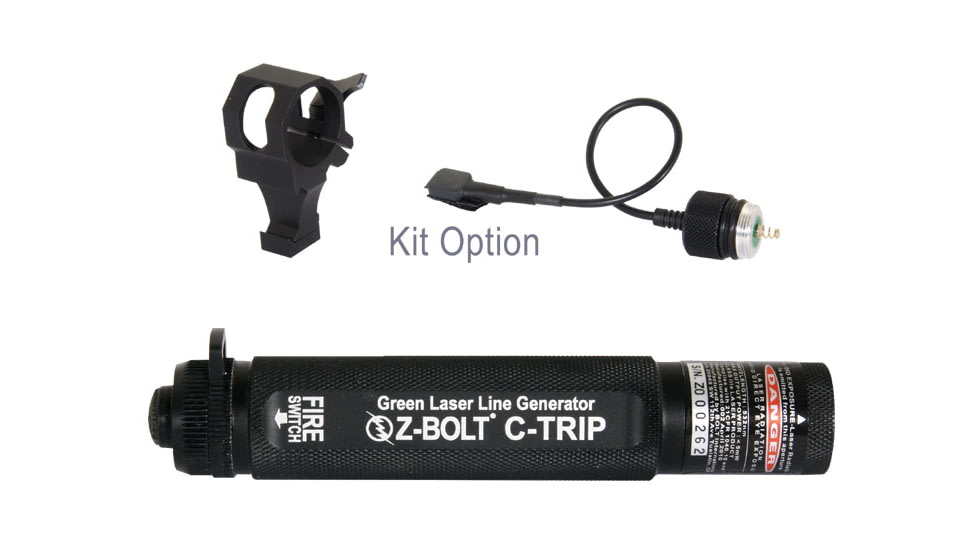 Z-Bolt Green Line Laser for Trip Wire Detection - EOD/ SWAT, Coyote Brown, Green, NSN 1265-01-633-6756, C-TRIP-CB
