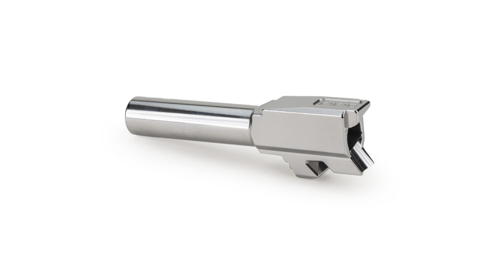 Zaffiri Precision Flush and Crown Glock 43X 9mm Luger Non-Threaded Pistol Barrel, 3.06in, 1-10 RH Twist, Polished, Stainless, BA-G43-FC-SS