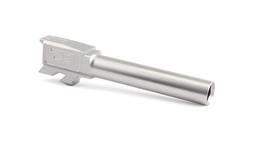 Zaffiri Precision Flush and Crown Pistol Barrel, Glock 48, 9mm Caliber, Stainless Steel, ZP.48BSS