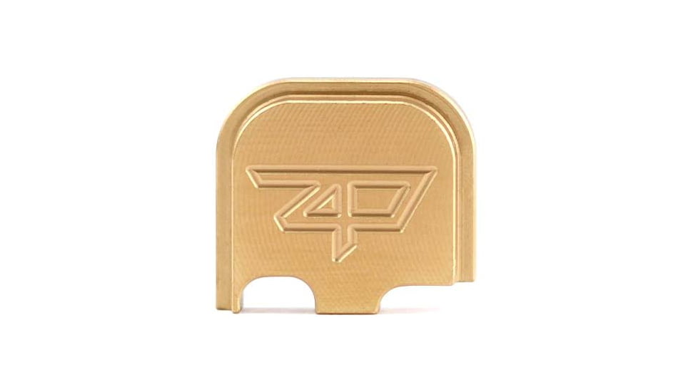 Zaffiri Precision Glock 43/43x/48 Back Plate, Titanium Nitride, ZP.BP.43.G