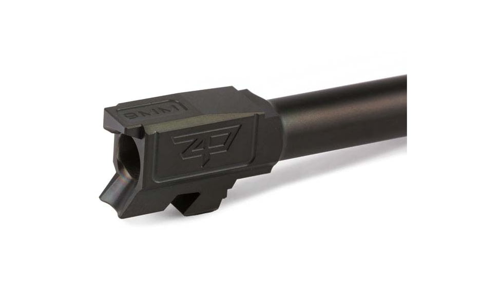 Zaffiri Precision Glock 43/43x Flush and Crown Pistol Barrel, 9mm Caliber, 1-10 Twist, 416R Stainless Steel, Black Nitride, ZP.43BBN