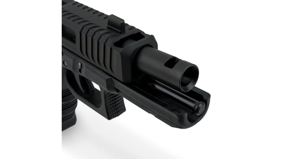 Zaffiri Precision IBS Glock 19 Gen 5 9mm Luger Non-Threaded Pistol Barrel, 3.95in, 1-10 RH Twist, Nitride, Black, BA-G19G5-CP-BN