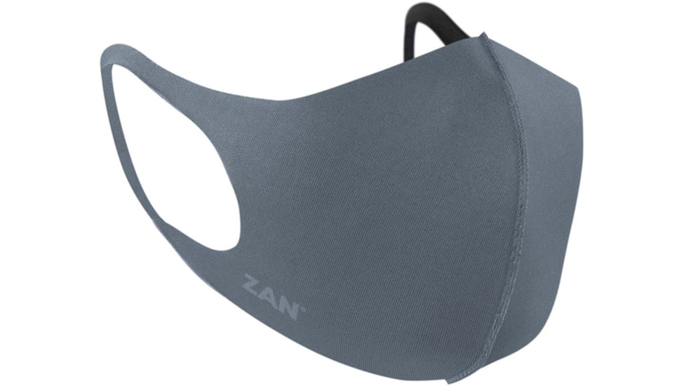 Zan Headgear Lightweight Face Mask, One Size, 2 Pack, Gray, FMLW287