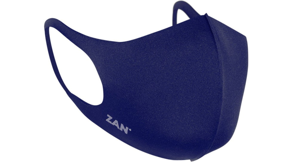 Zan Headgear Lightweight Face Mask, One Size, 2 Pack, Navy, FMLW284