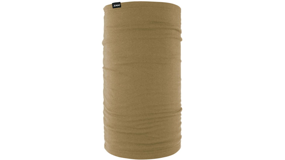 Zan Headgear Fleece Lined Motley Tube, Tan, Fleece, TF293