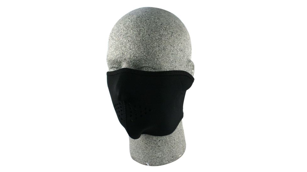 Zan Headgear Neoprene Half Mask, Black, WNFM114H