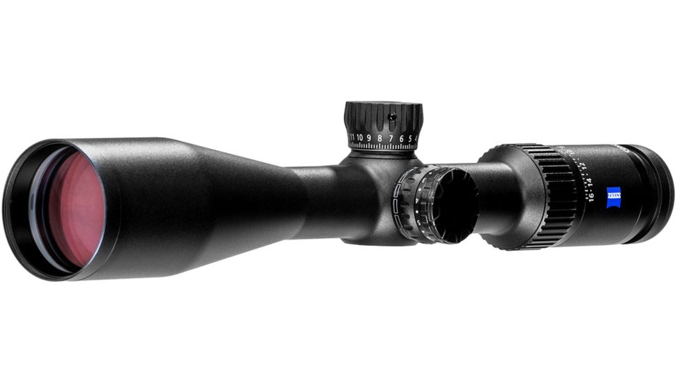 Zeiss Conquest V4 Rifle Scope, 4-16x50, 30mm Tube, ZMOAi-T30 Illum. Reticle, Ext Elevation Ballistic Stop, Black, Medium, NSN 9013.10.1000, 522945-9964-090