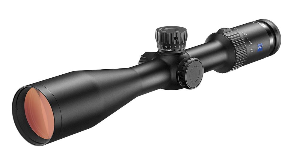 Zeiss Conquest V4 Rifle Scope, 4-16x50, 30mm Tube, ZMOAi-T30 Illum. Reticle, Ext Elevation Ballistic Stop, Black, Medium, NSN 9013.10.1000, 522945-9964-090