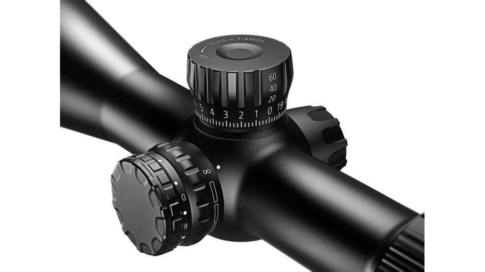 Zeiss Conquest V4 Rifle Scope, 6-24x50, 30mm Tube, Plex Illum. Reticle, Ext Elevation Ballistic Stop, Black, Medium, NSN 9013.10.1000, 522955-9960-080