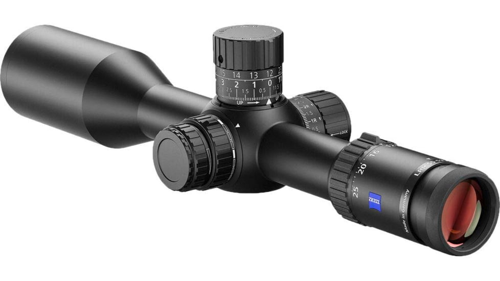 Zeiss LRP S5 525-56 Rifle Scope, 5-25x56mm, ZF-Mri 16 Reticle, Black, Large, NSN 9013.10.1000, 522295-9916-090