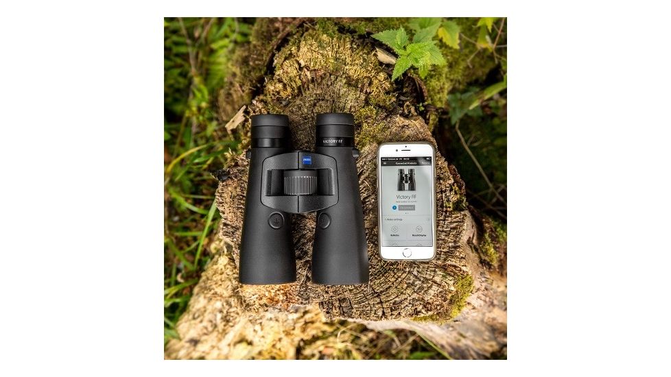 Zeiss Victory RF 10x42mm Abbe-Koenig Prism Rangefinder Binoculars, Black, Medium, NSN 9015.10.4000, 524549-0000-000