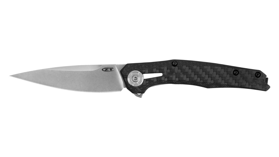 Zero Tolerance 0707 Folding Knife, 3.5in CPM 20CV Drop Point Blade, Carbon Fiber/Titanium Back Handle, 0707