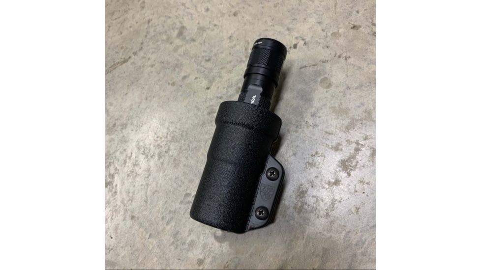 Zero9 Flashlight Case Holster, Bezel Down 2, Molle Loks, Basketweave, Z9-4025-BW-MLK