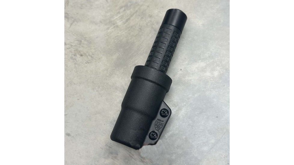 Zero9 Flashlight Case Holster, Bezel Down 2, Molle Loks, Basketweave, Z9-4025-BW-MLK