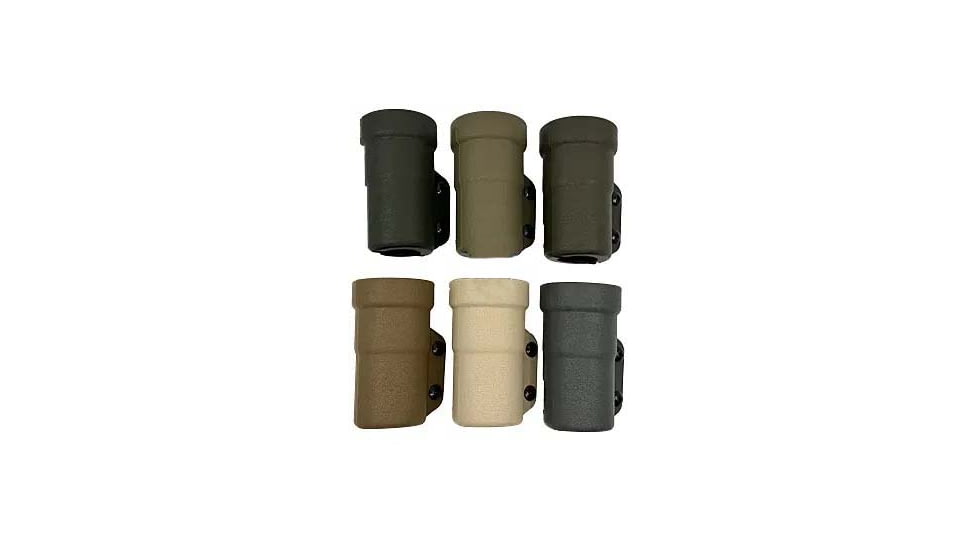 Zero9 Flashlight Case Holster, Bezel Down 2, Molle Loks, Basketweave, Z9-4025-BW-MLK