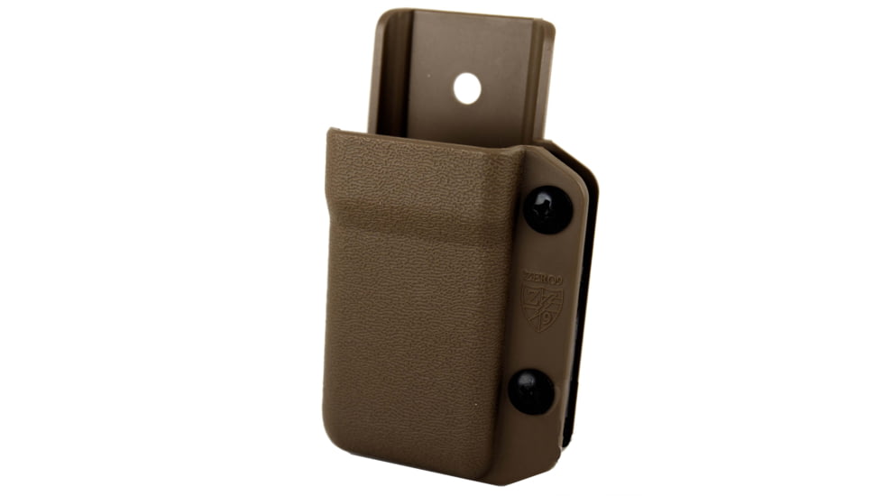 Zero9 Holsters Single Mag Case, 9mm/40cal, FDE, Tek Lock, Z9-4050-FDE-TEK