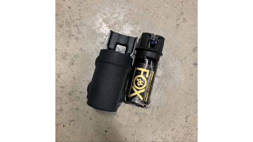 Zero9 OC Can Case Holster, Mark 2, Molle Loks, Plain Black, Z9-4017-BLK-MLK