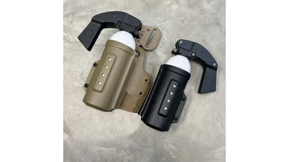Zero9 OC Can Case Holster, Mark 2, Molle Loks, Plain Black, Z9-4017-BLK-MLK