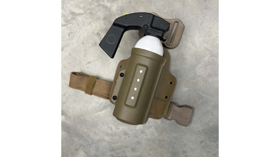 Zero9 OC Can Case Holster, Mark 2, Molle Loks, Plain Black, Z9-4017-BLK-MLK