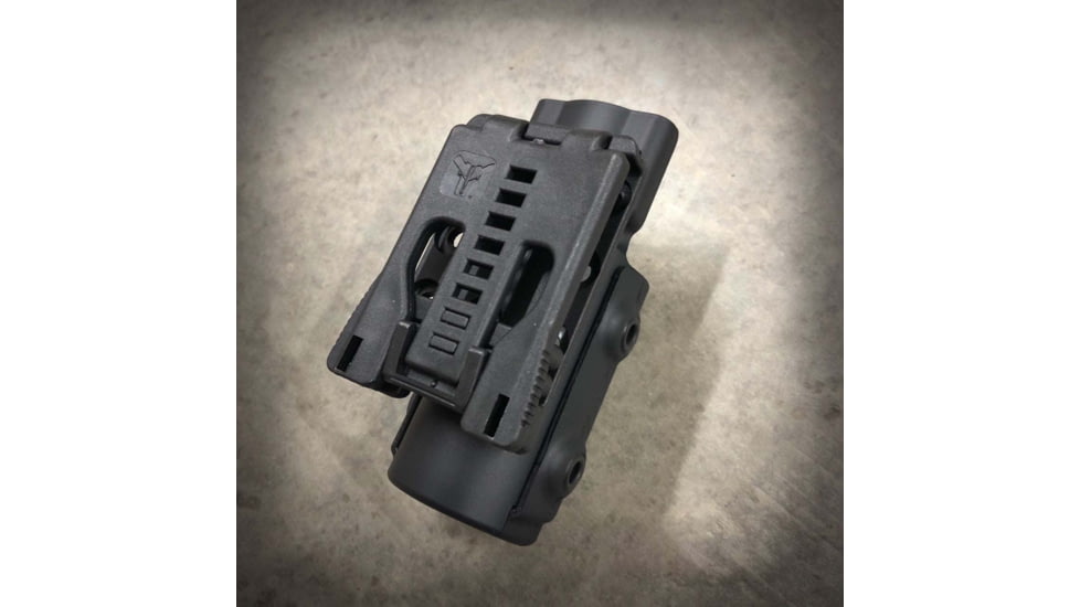 Zero9 OC Can Case Holster, Mark 2, Molle Loks, Plain Black, Z9-4017-BLK-MLK