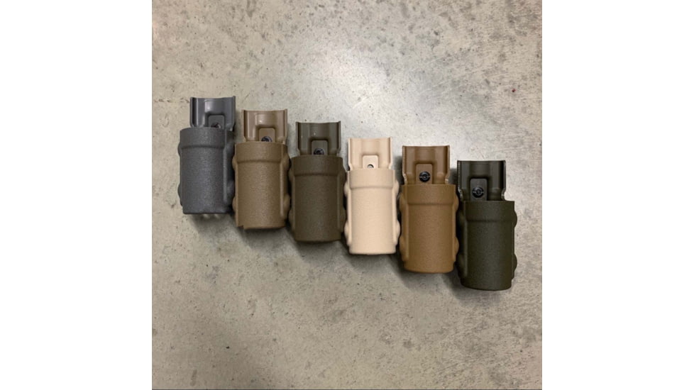 Zero9 OC Can Case Holster, Mark 2, Molle Loks, Plain Black, Z9-4017-BLK-MLK