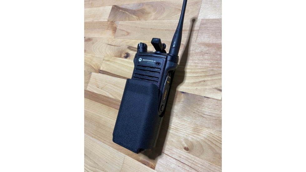 Zero9 Portable Radio Case Holster, APX Next, Molle Loks, Plain Black, Z9-5026-BLK-MLK